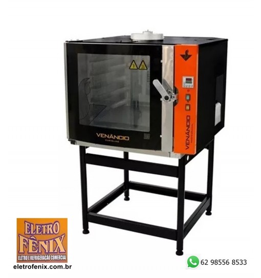 Forno Turbo Curveline Orange Gás 5 Esteiras Venâncio Ftco5g