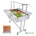ESTUFA  MASTER INOX CUBAS GELO-X - E6MX VENÂNCIO