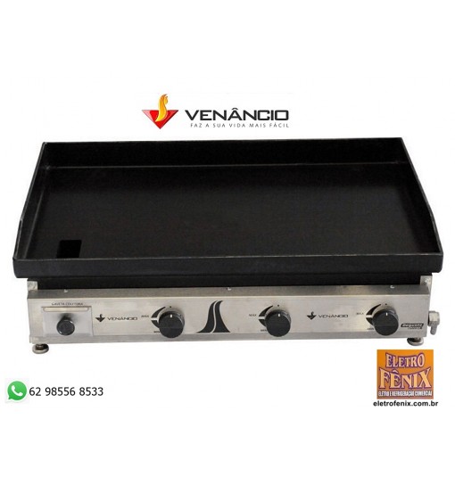 Chapa a Gás Venâncio Deguste Luxo - C80