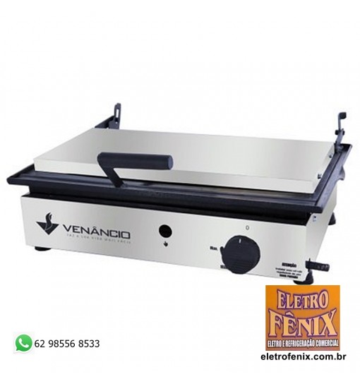 Prensa Sanduicheira a Gás Venâncio - Sem Gaveta VPG47