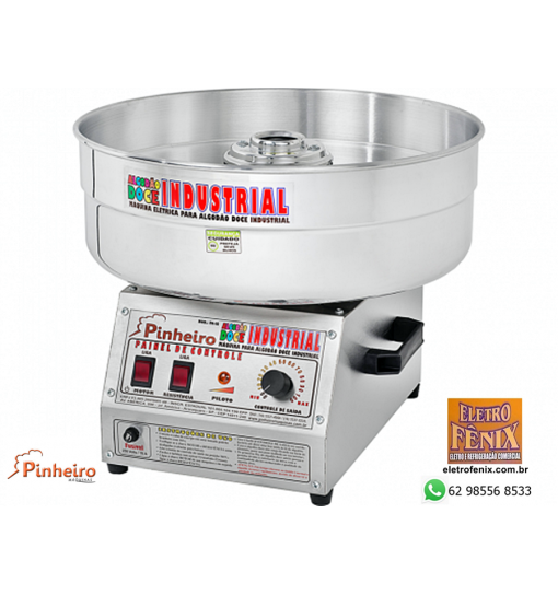 Máquina de algodão doce Industrial - Pinheiro - PA-IQ