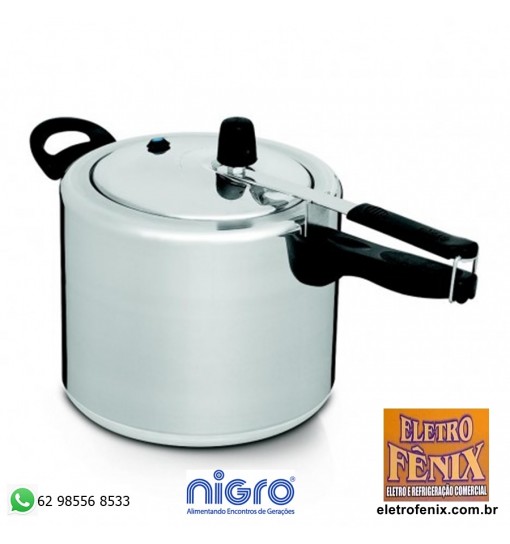 Panela de Pressão Nigro Expressa 7 Litros - Polida Tpa Interna