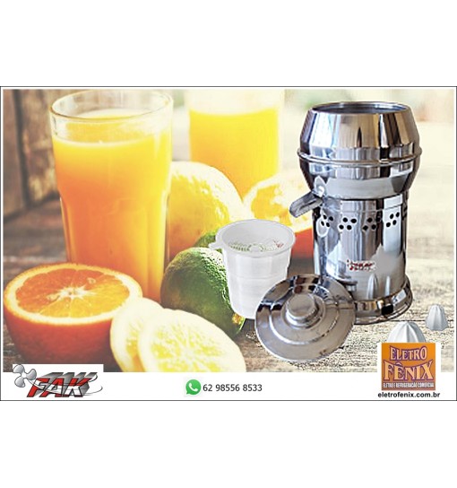 Extrator De Suco Médio Inox  Fak