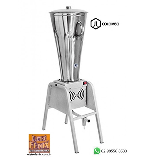 Liquidificador Industrial JL Colombo Baixa Rotação Inox 30 Lts